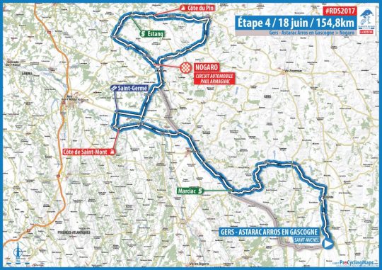 carte de la 4 eme etape route du sud 2017.jpg