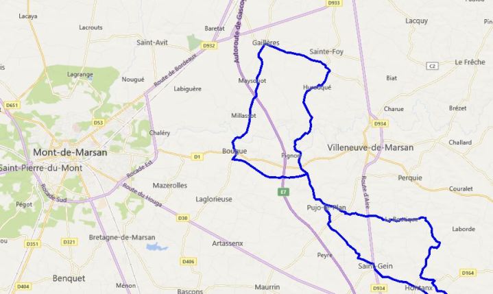 carte galiere hontax sortie du 5 avril 2018.JPG