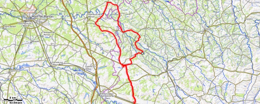 sortie du 17 mai carte