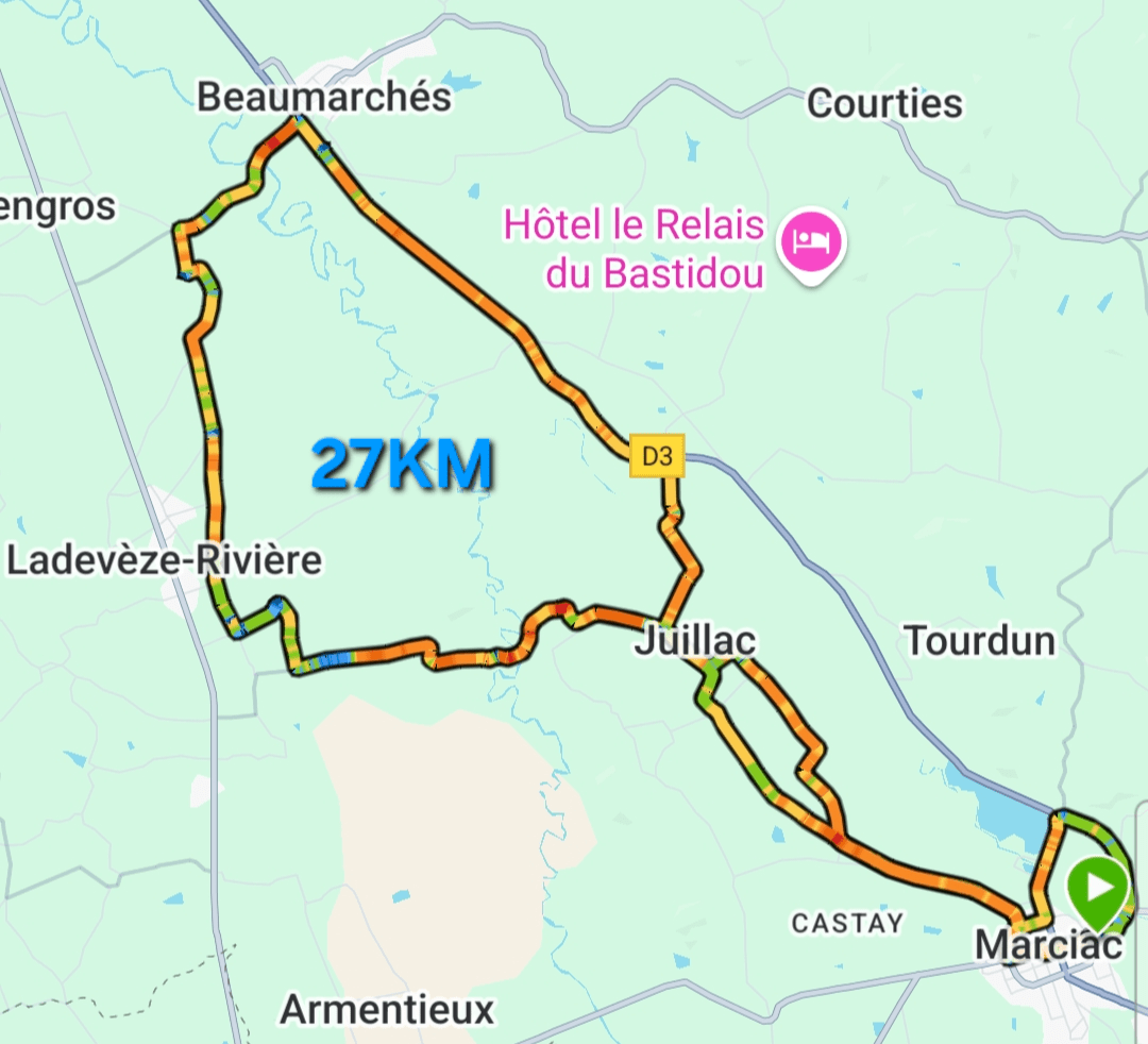 27km de fraîcheur