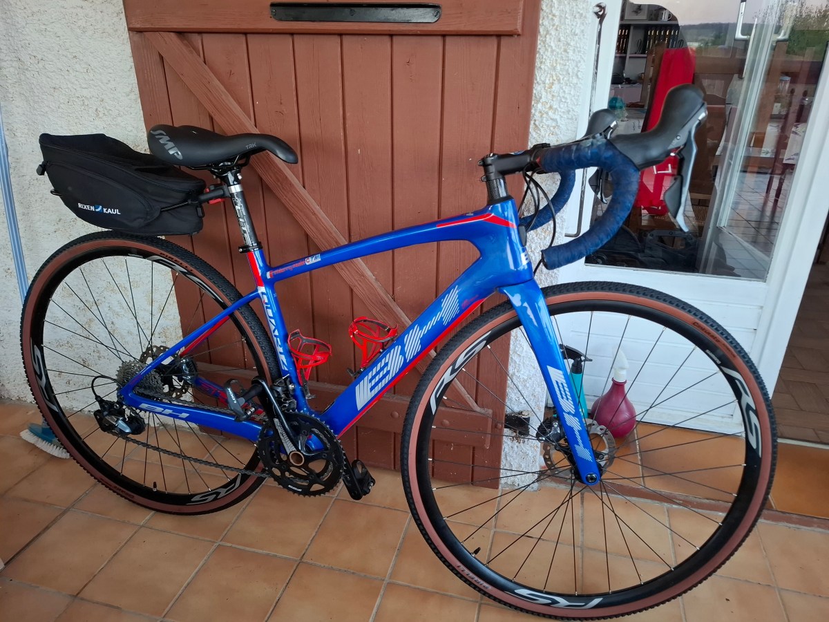 Des pneus Gravel pour mon velo&nbsp;route.