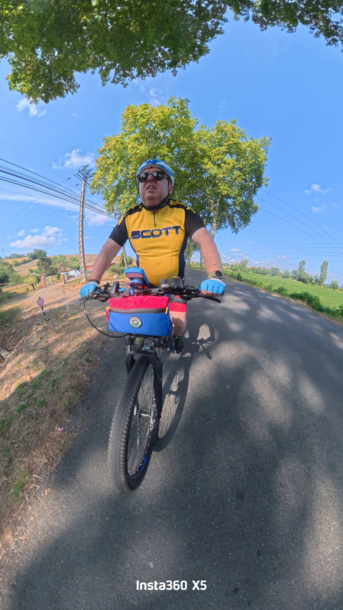 Collines Marciac Gers&nbsp;VTT